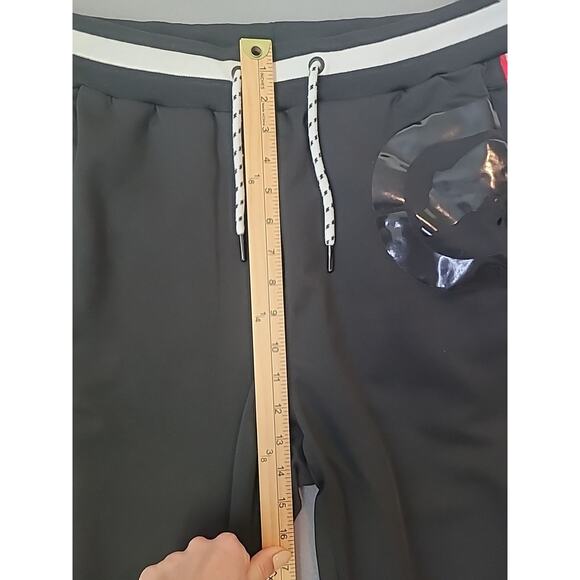 Vintage Marc Ecko Unltd Sweatpants Men’s L Black Red Rhino Logo - Picture 7 of 11